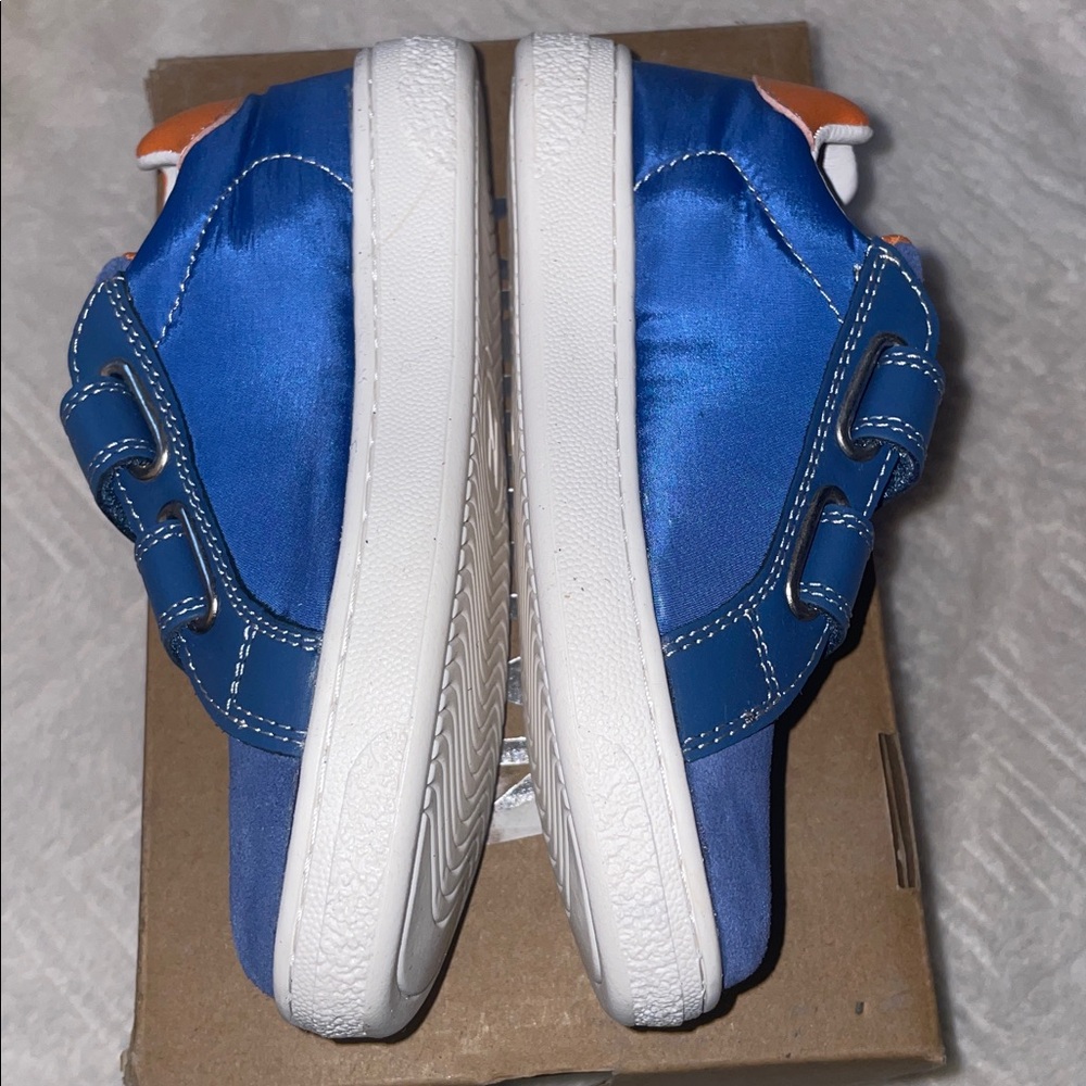 NWT NATURINO PINN Sneaker in Azure-White-Orange - Picture 11 of 13